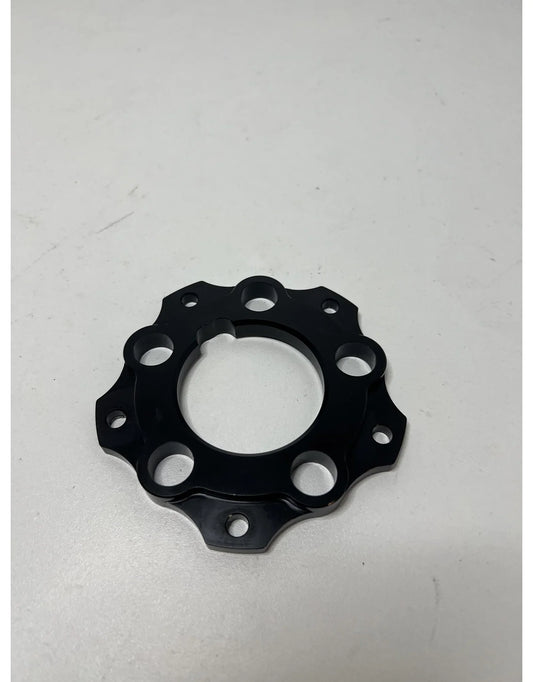 Croc Promotion achter remschijf aluminium flens 180mm - KartKings