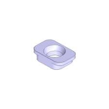IPK Fusee caster plate 2 degrees / 10MM Bolt hole