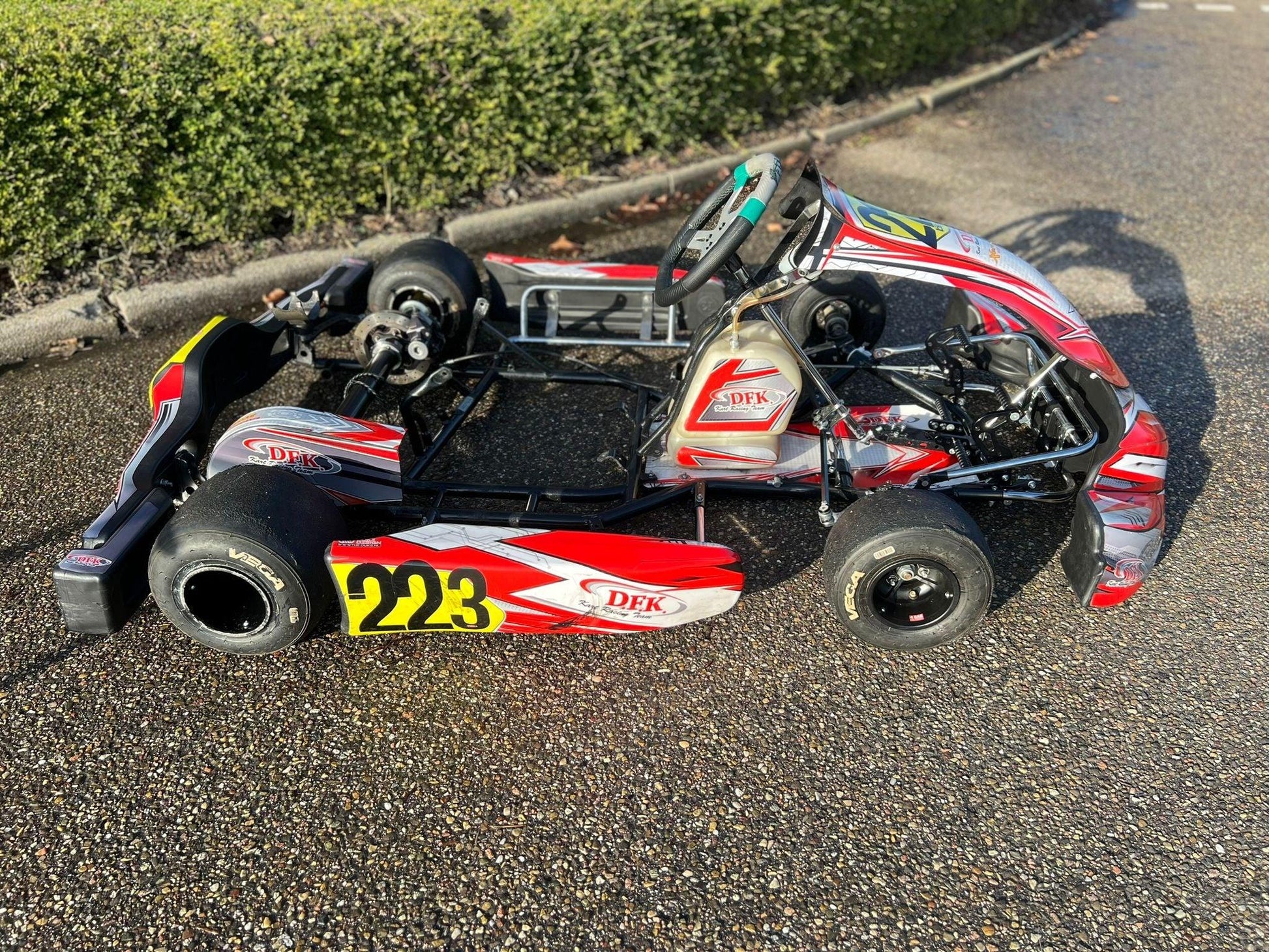 Gebruikte Falcon Charlotte OK/OKJ rollend chassis - KartKings