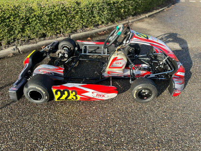 Gebruikte Falcon Charlotte OK/OKJ rollend chassis - KartKings