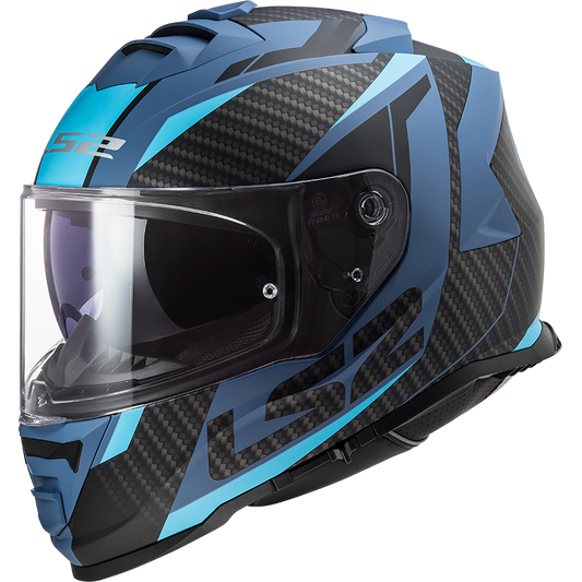 LS2 FF800 Storm II racer Matt blue