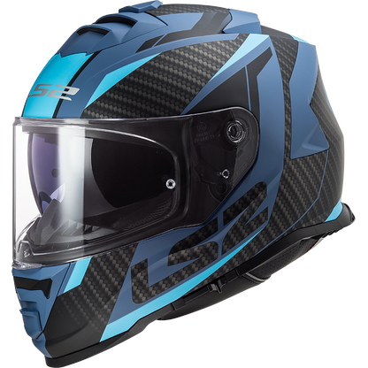 LS2 FF800 Storm II racer Matt blue