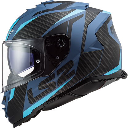 LS2 FF800 Storm II racer Matt blue