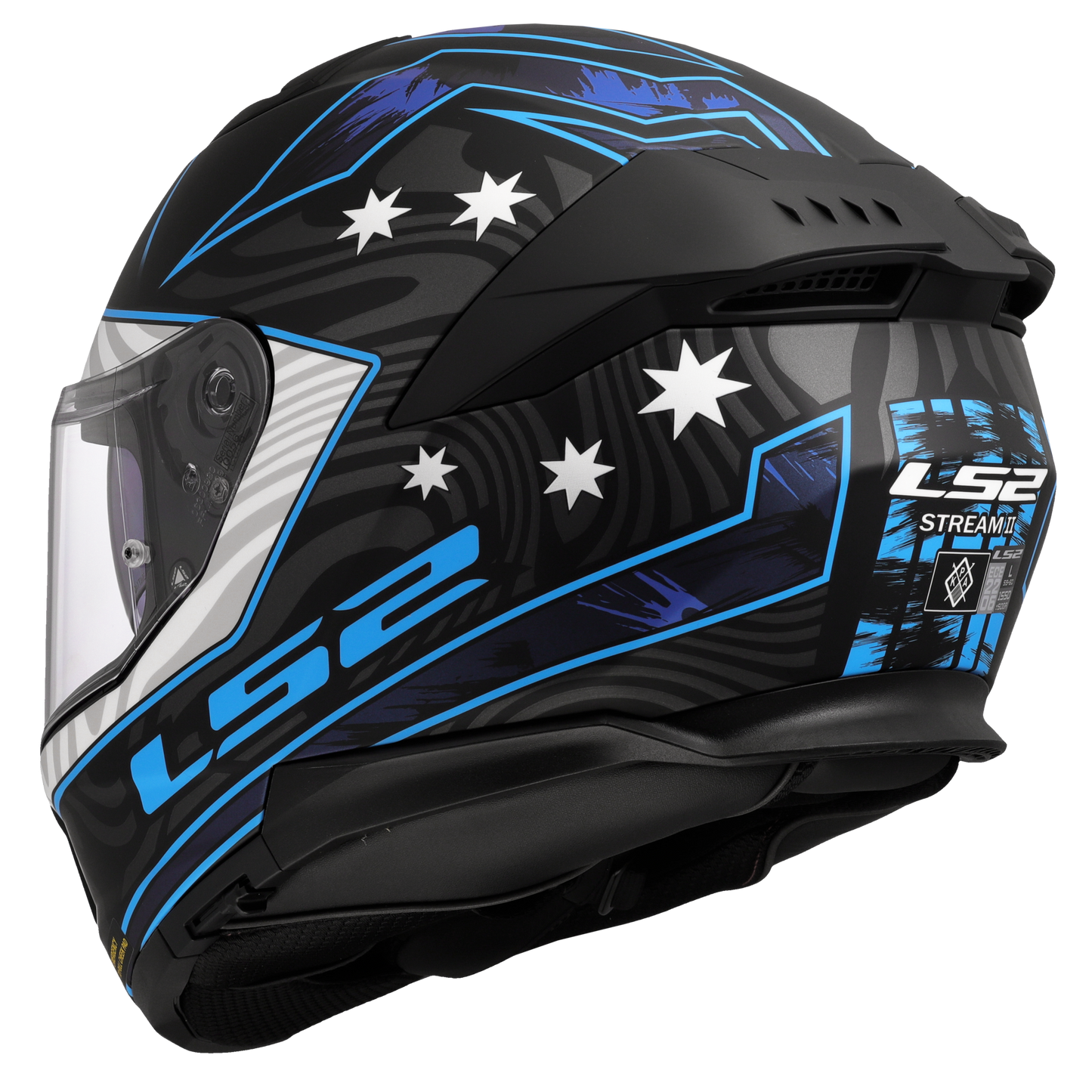 LS2 FF808 Stream II Galdam black/blue