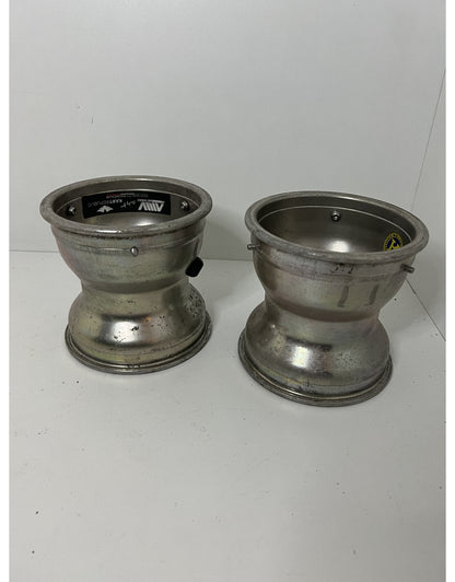 Gebruikt Kart Republic magnesium voorvelgen set 132mm steek 69mm