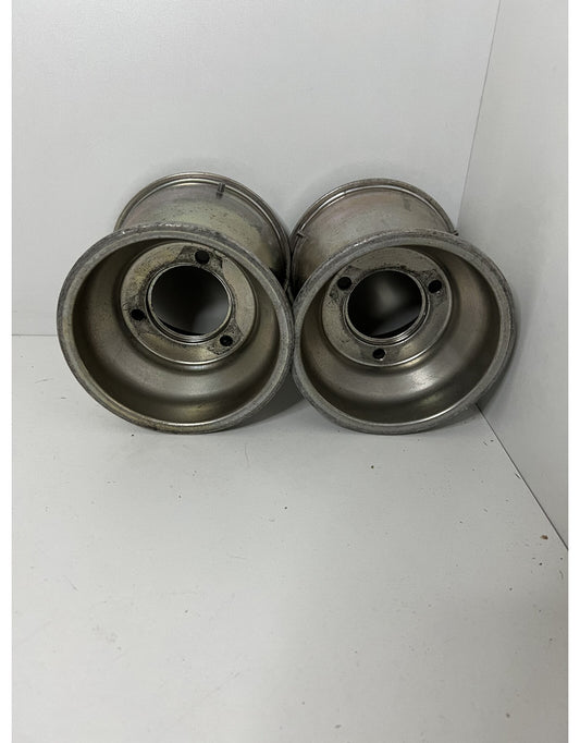 Gebruikt Kart Republic magnesium voorvelgen set 132mm steek 69mm