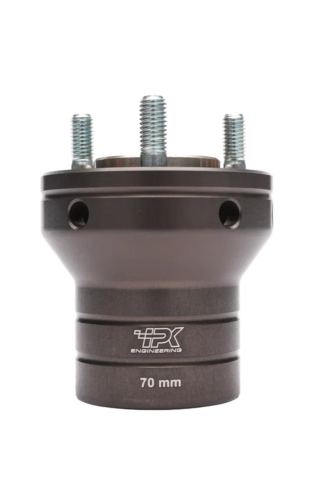 IPK voorwielnaaf aluminium 25x70 mm - KartKings