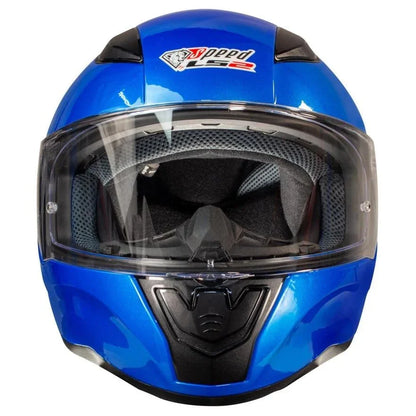 LS2 FF353 Rapid glans blauw - KartKings