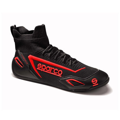 Sparco gaming shoes hyperdrive zwart / fluor rood - KartKings