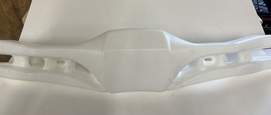 Parolin Minikart rear bumper white