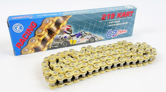 CZ Racing Gold chain 219 (good quality)