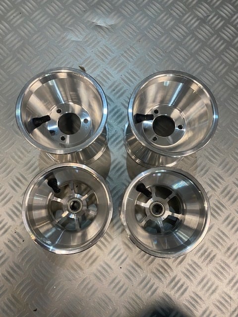 Lenzo Kart special mini kart rims 110-145MM - Aluminum