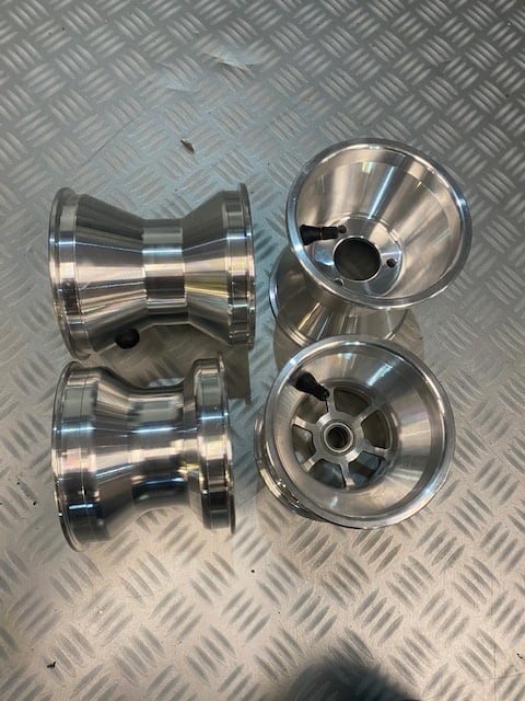 Lenzo Kart special mini kart rims 110-145MM - Aluminum