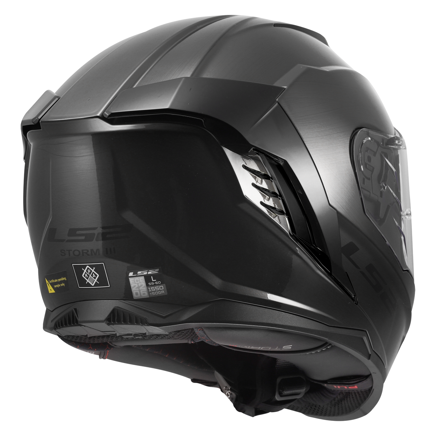 LS2 FF818 Storm III Mat Zwart