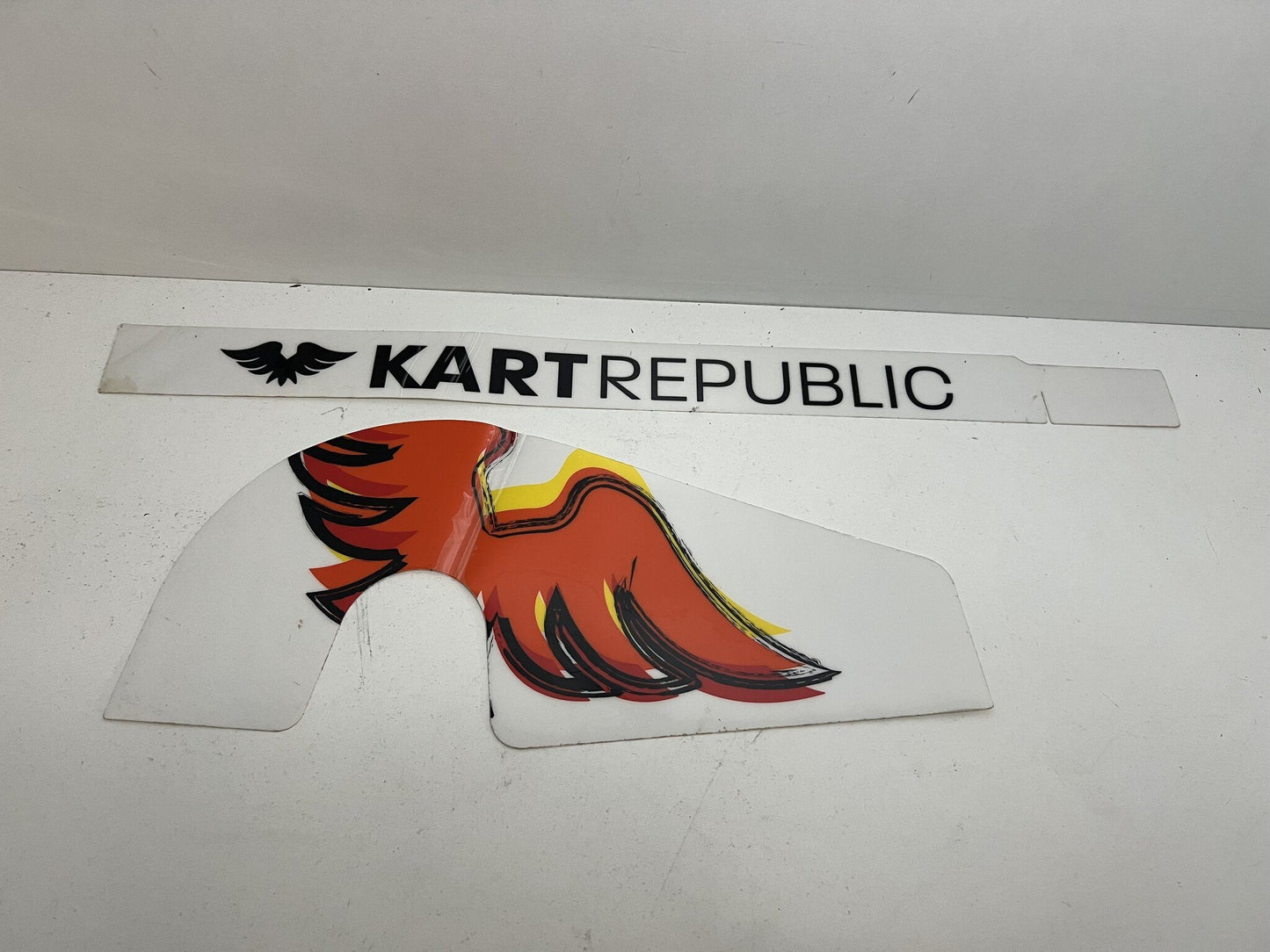 Kart Republic chain guard sticker