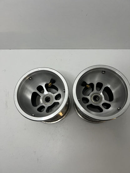 Used DWT Douglas aluminum front rims with 17mm bearings
