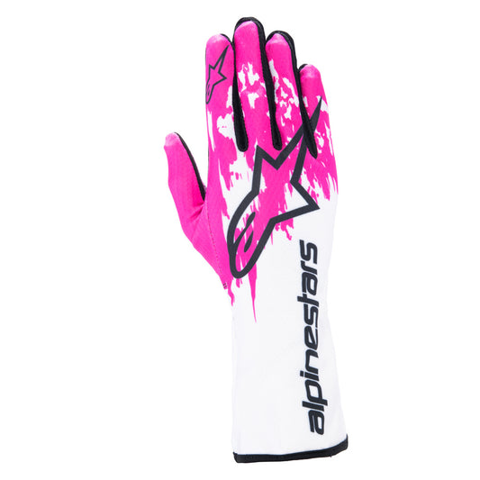Alpinestars Tech 1-K V3 White / Pink (FIA-KARTING)