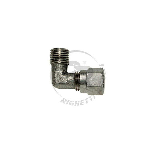 RR connection nipple brake hose L-shape 1/8-6/4MM