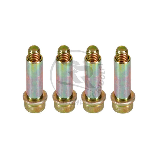 RR Mounting bolts + bushings set brake pads