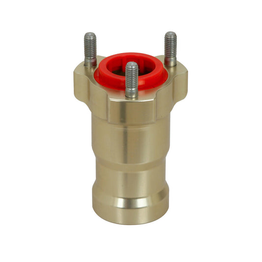 RR Aluminum front wheel hub 25x95MM gold-colored