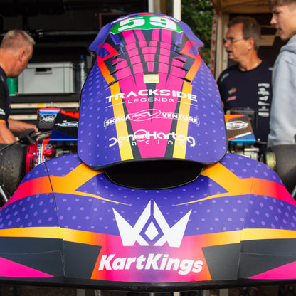 Komplet nalepk / oblikovanje livreje za karting po meri