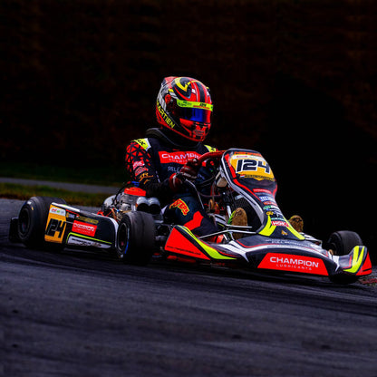 Anpassad karting-klistermärkesdesign
