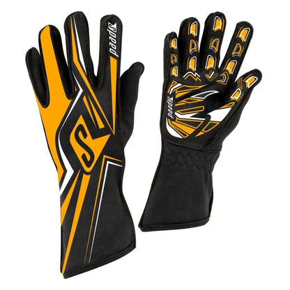 Speed handschoenen Melbourne 2.0 Zwart / Oranje - KartKings