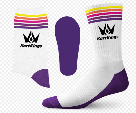 KartKings socks white - One size