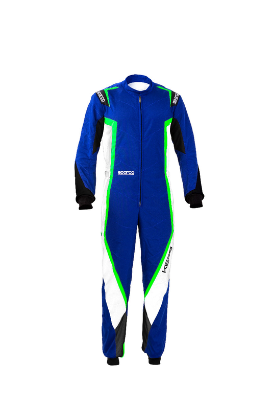 Sparco kerb overall blue/green
