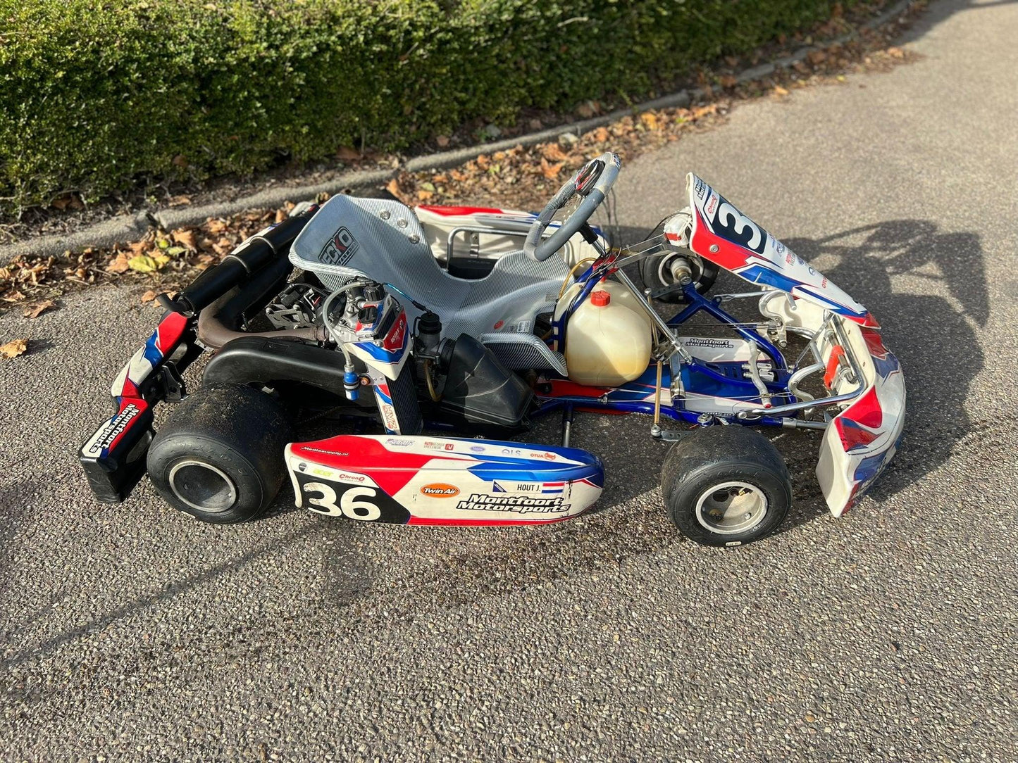 Gebruikt OTK Kosmic met Rotax Senior EVO 1 en Mychron laptimer - KartKings