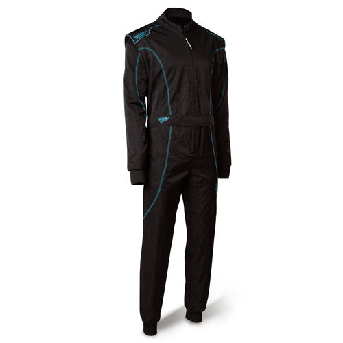 Speed LVL2 Overall RS-1 Barcelona black/fluor cyan