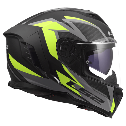 LS2 FF818 Storm III Dynamo Zwart / Fluor Geel