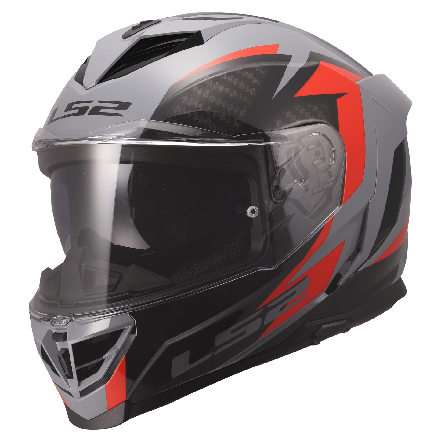 LS2 FF818 Storm III dynamo grijs rood