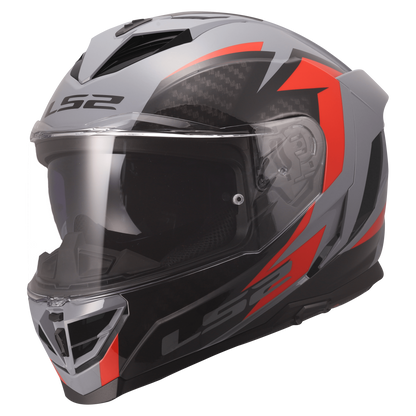 LS2 FF818 Storm III dynamo grijs rood