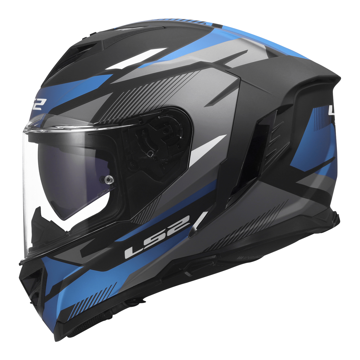 LS2 FF818 Storm III Komai zwart/blauw