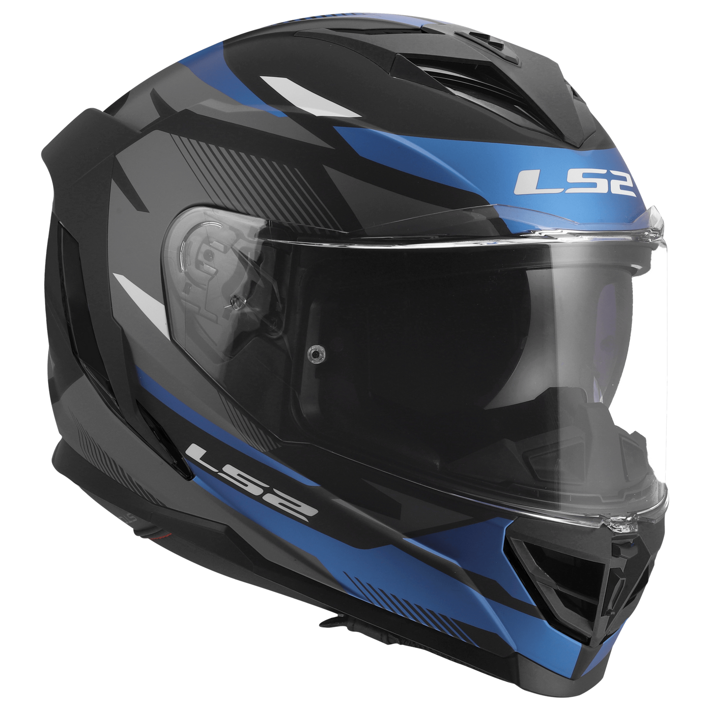 LS2 FF818 Storm III Komai zwart/blauw