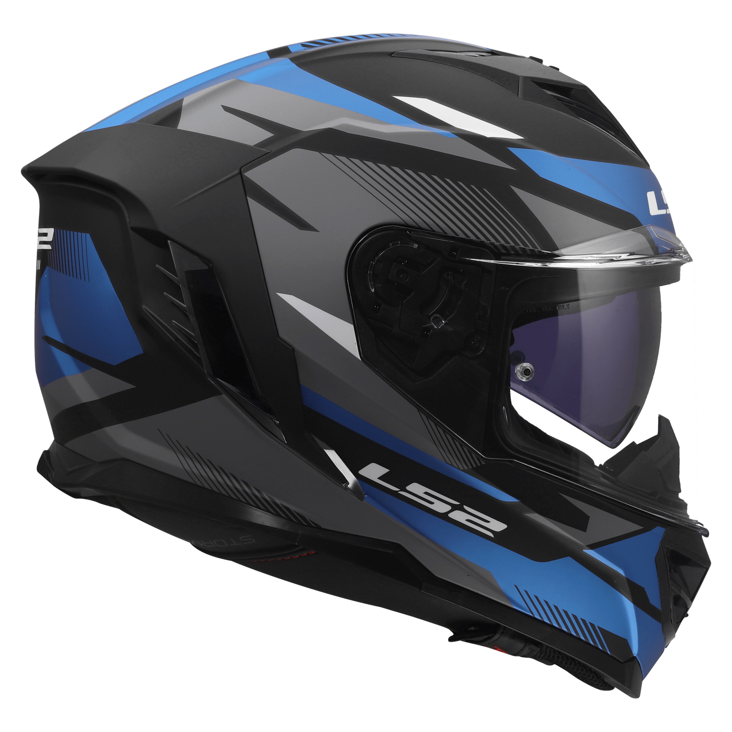 LS2 FF818 Storm III Komai zwart/blauw