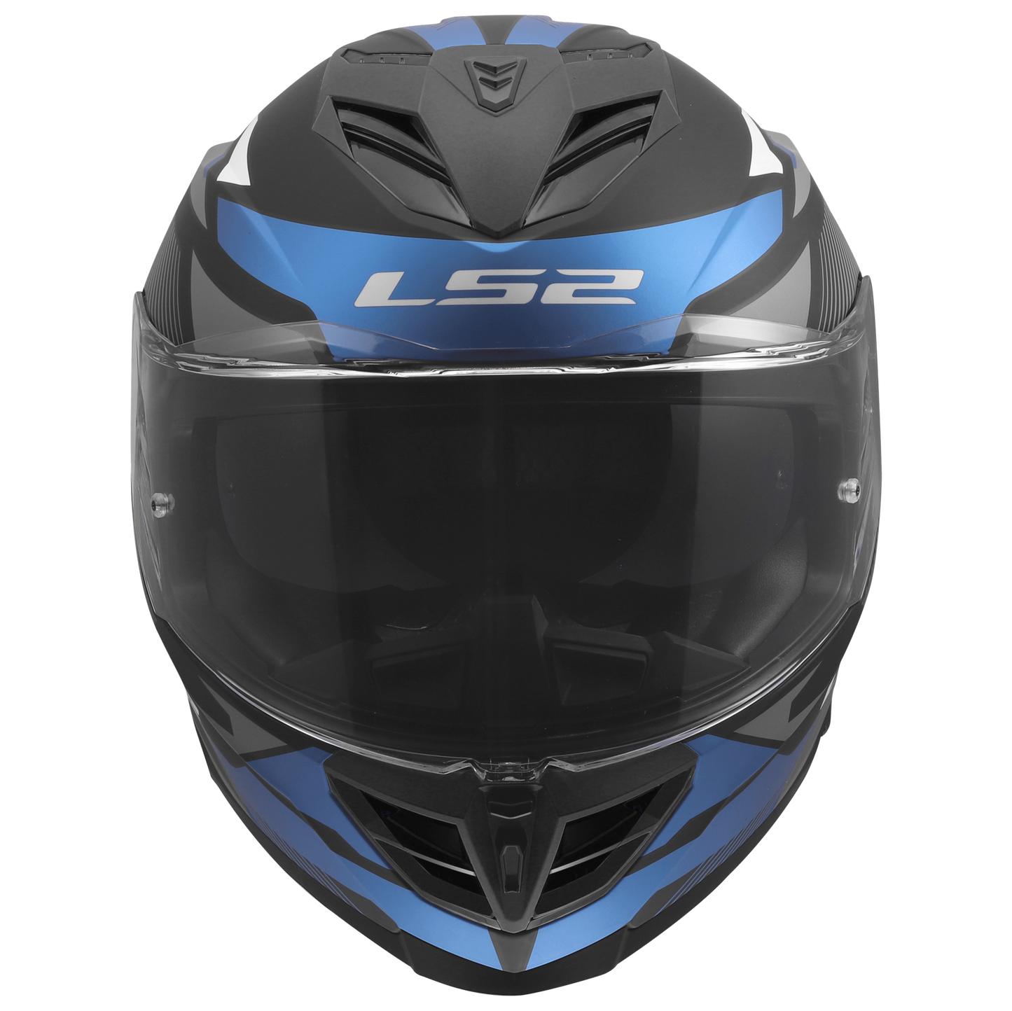 LS2 FF818 Storm III Komai zwart/blauw