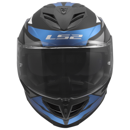 LS2 FF818 Storm III Komai zwart/blauw