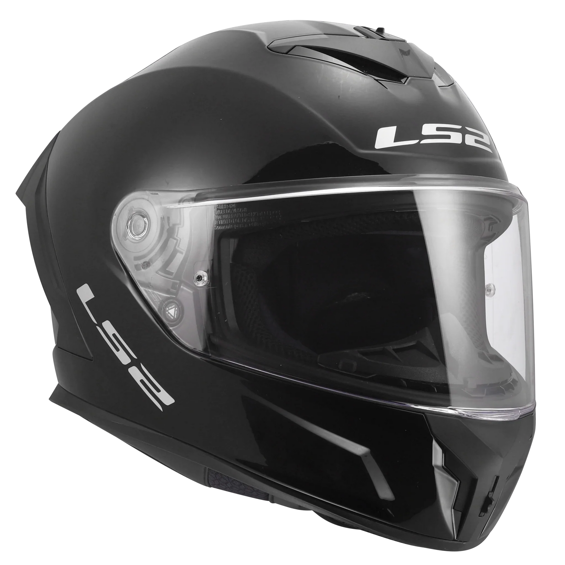 LS2 FF820 Rapid III Solid glans zwart - KartKings