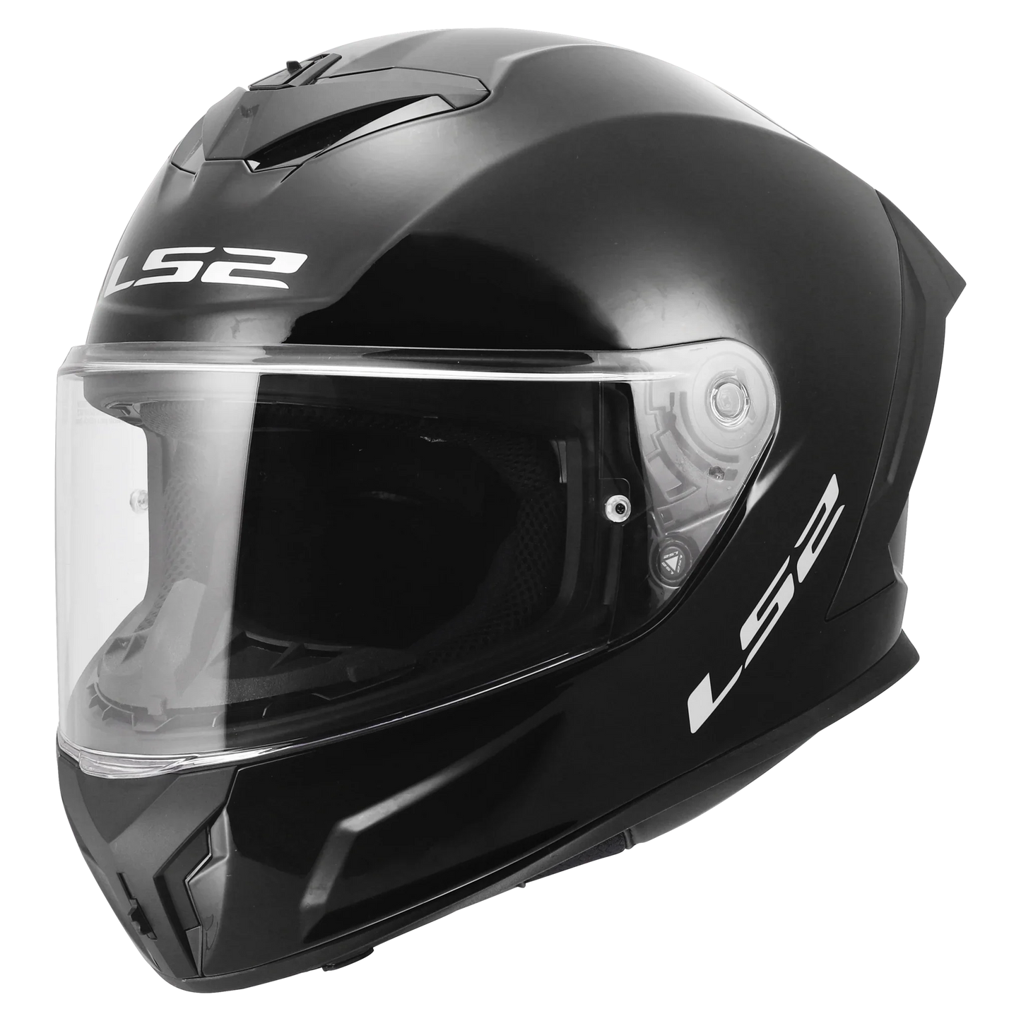 LS2 FF820 Rapid III Solid glans zwart - KartKings