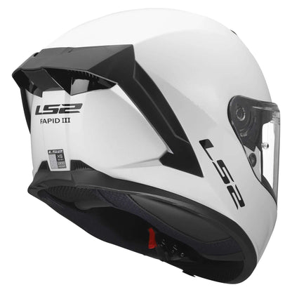 LS2 FF820 Rapid III glans wit