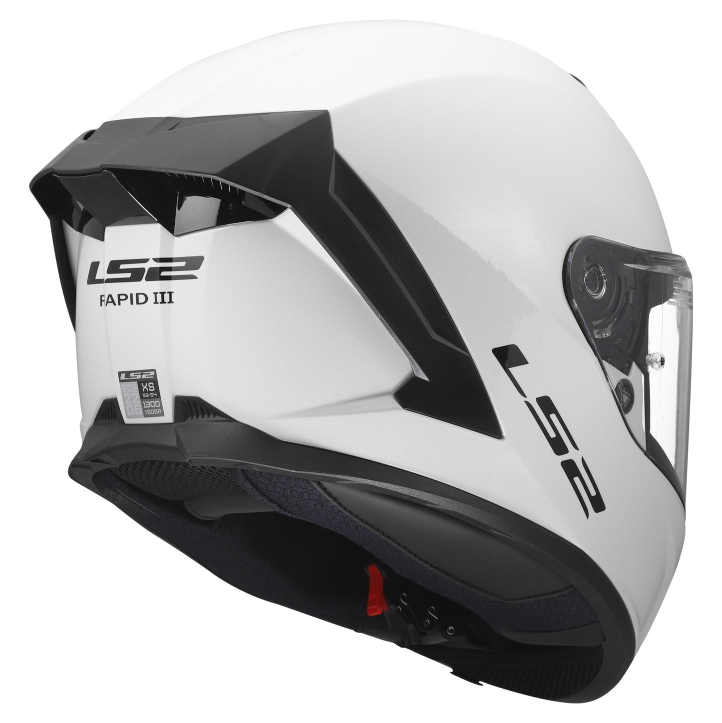 LS2 FF820 Rapid III glans wit