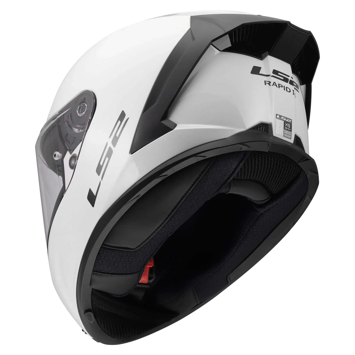 LS2 FF820 Rapid III glans wit