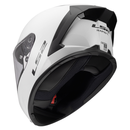 LS2 FF820 Rapid III glans wit