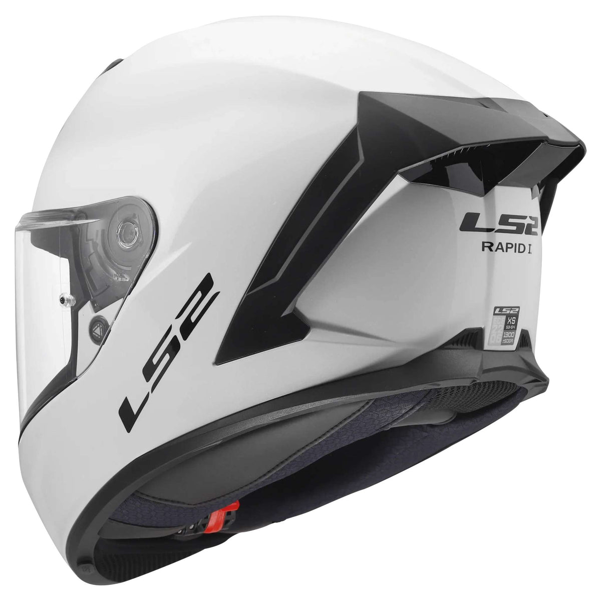 LS2 FF820 Rapid III glans wit