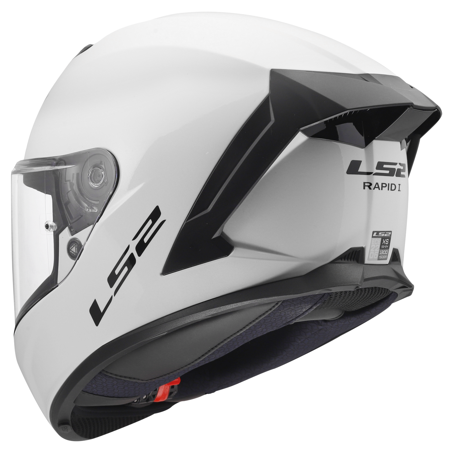 LS2 FF820 Rapid III glans wit