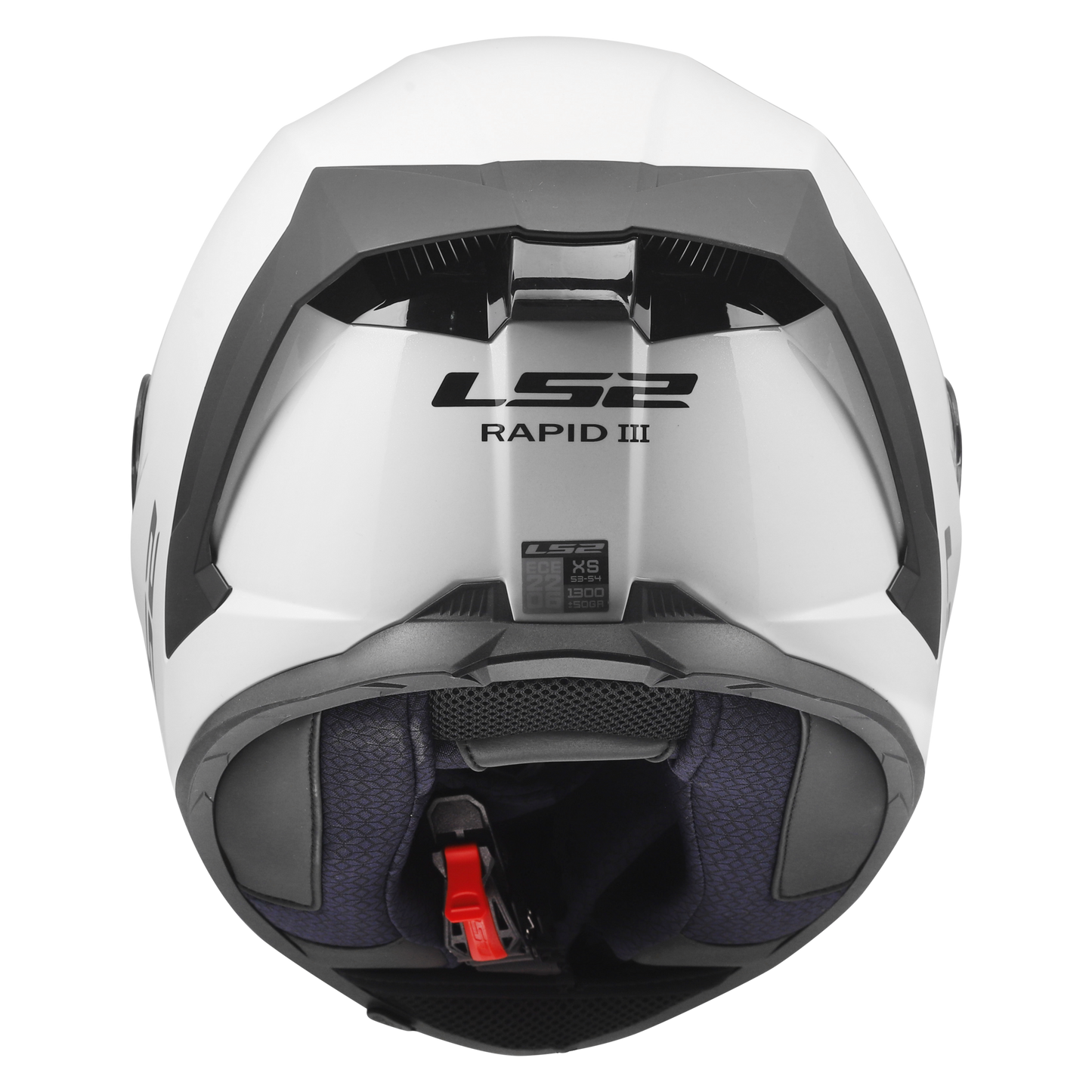 LS2 FF820 Rapid III glans wit