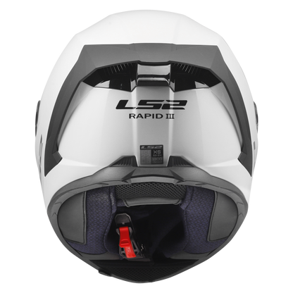 LS2 FF820 Rapid III glans wit