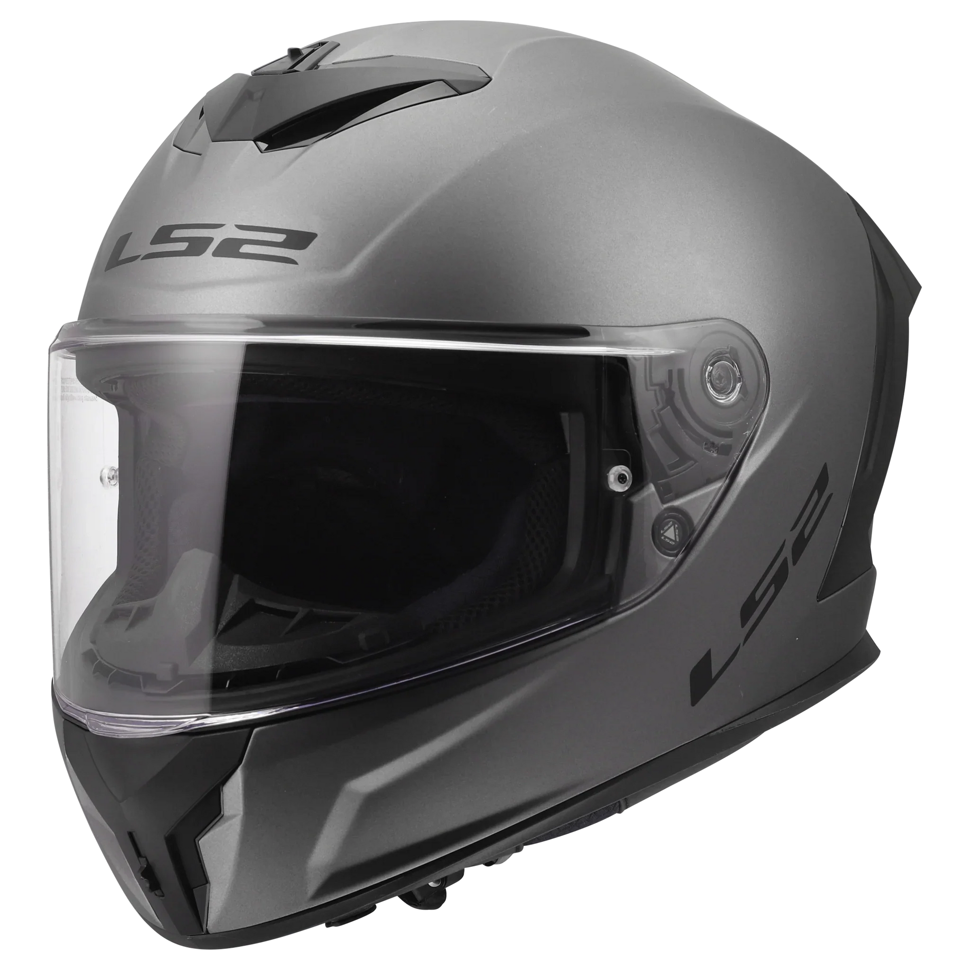 LS2 FF820 Rapid III solid matt titanium - KartKings